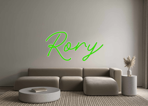 Custom Neon: Rory - Neon Filter