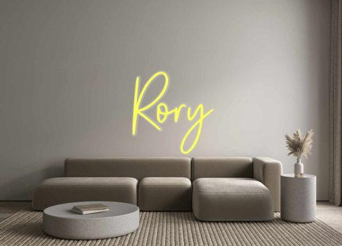 Custom Neon: Rory - Neon Filter