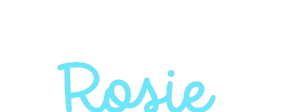 Custom Neon: Rosie - Neon Filter