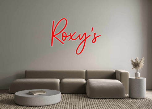 Custom Neon: Roxy's - Neon Filter