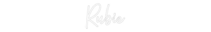 Custom Neon: Rubie - Neon Filter