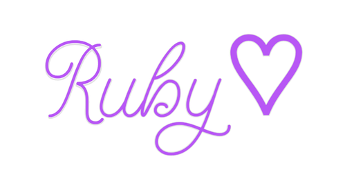 Custom Neon: Ruby♡ - Neon Filter