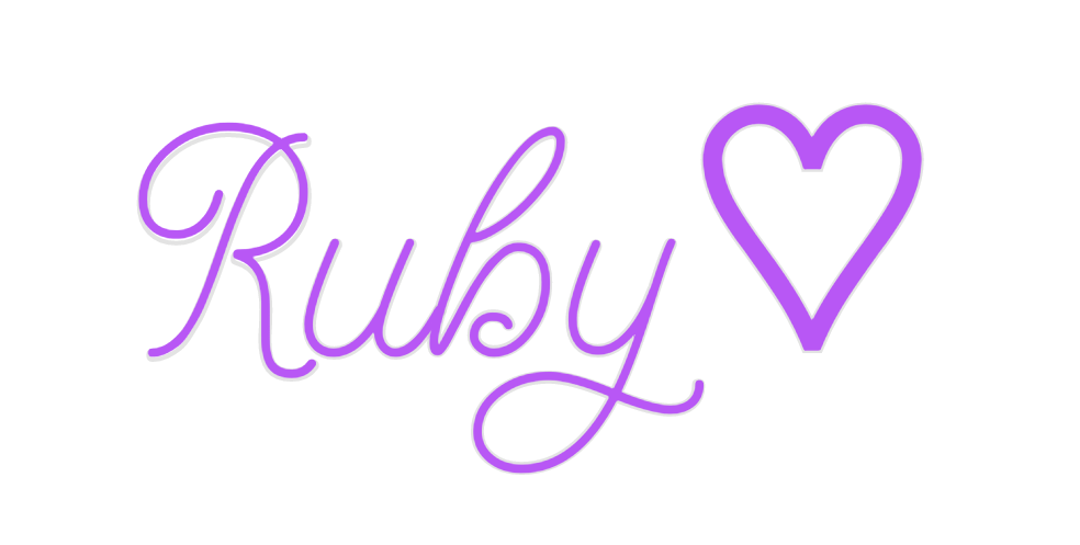 Custom Neon: Ruby♡ - Neon Filter