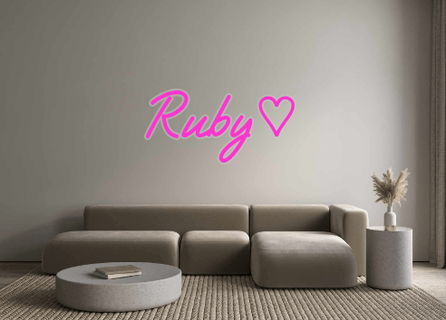 Custom Neon: Ruby♡ - Neon Filter