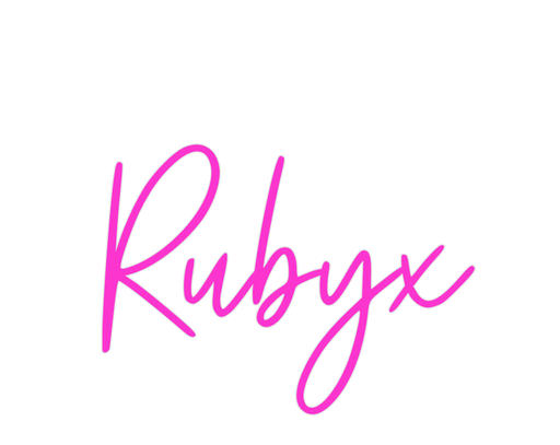 Custom Neon: Rubyx - Neon Filter