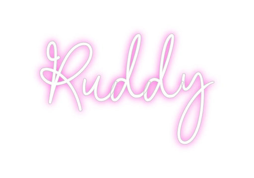 Custom Neon: Ruddy - Neon Filter