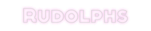 Custom Neon: Rudolphs - Neon Filter