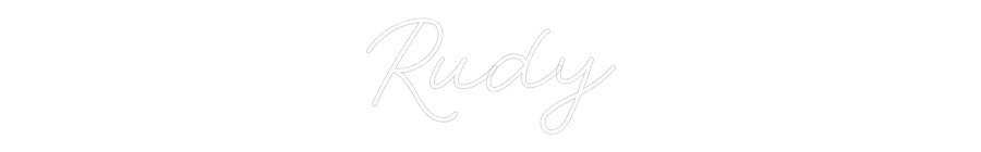 Custom Neon: Rudy - Neon Filter