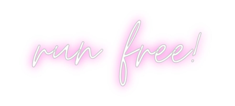 Custom Neon: run free! - Neon Filter