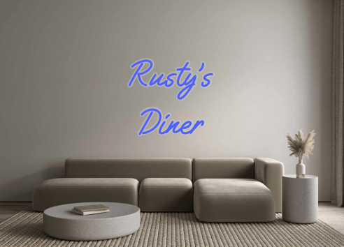 Custom Neon: Rusty’s Diner - Neon Filter