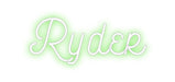 Custom Neon: Ryder - Neon Filter