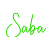 Custom Neon: Saba - Neon Filter