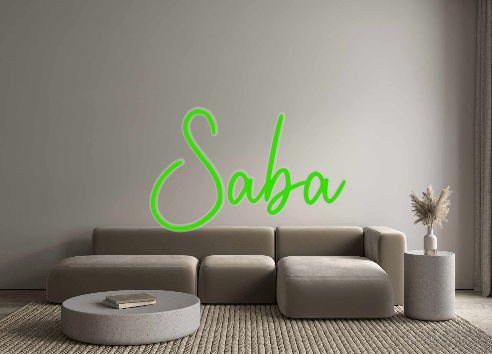 Custom Neon: Saba - Neon Filter