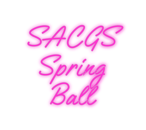 Custom Neon: SACGS Spring ... - Neon Filter