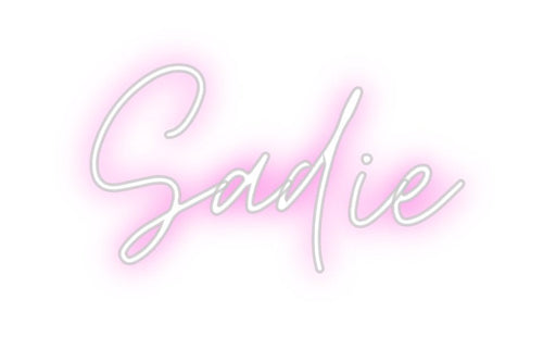 Custom Neon: Sadie - Neon Filter