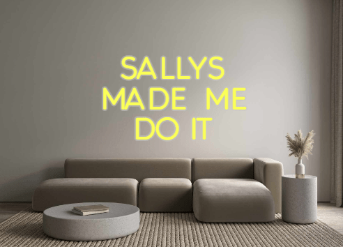 Custom Neon: Sallys made ... - Neon Filter