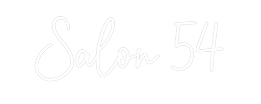 Custom Neon: Salon 54 - Neon Filter