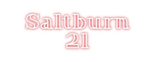 Custom Neon: Saltburn 21 - Neon Filter