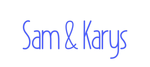 Custom Neon: Sam & Karys - Neon Filter