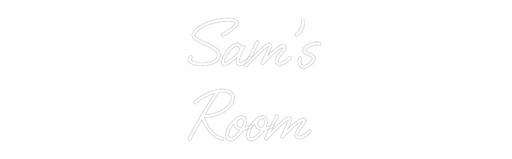 Custom Neon: Sam’s Room - Neon Filter