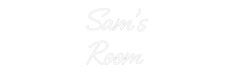 Custom Neon: Sam’s Room - Neon Filter