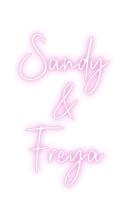 Custom Neon: Sandy & F... - Neon Filter