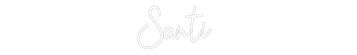 Custom Neon: Santi - Neon Filter