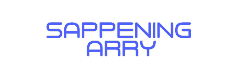 Custom Neon: SAPPENING ARRY - Neon Filter