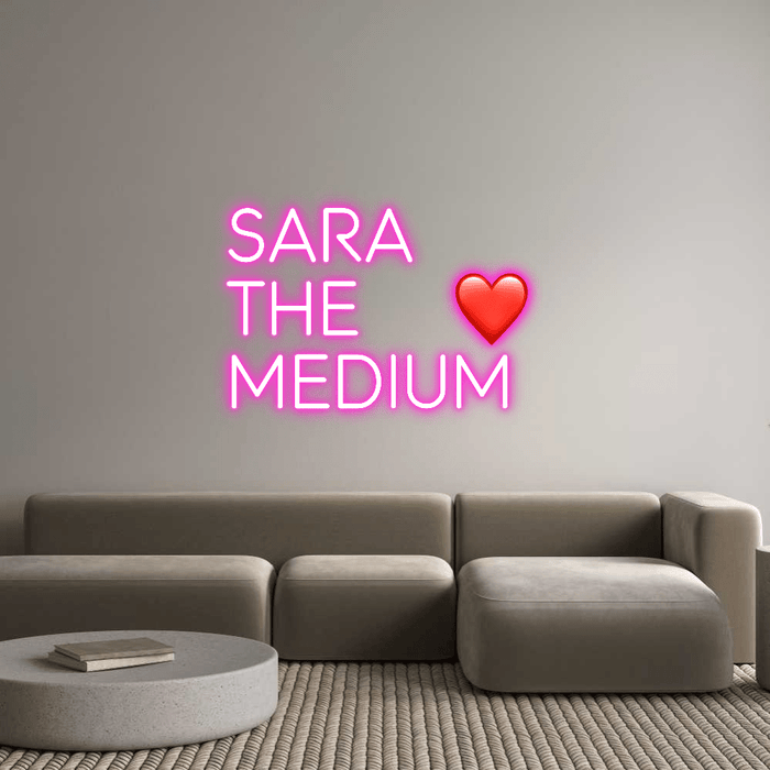 Custom Neon: Sara The ❤... - Neon Filter