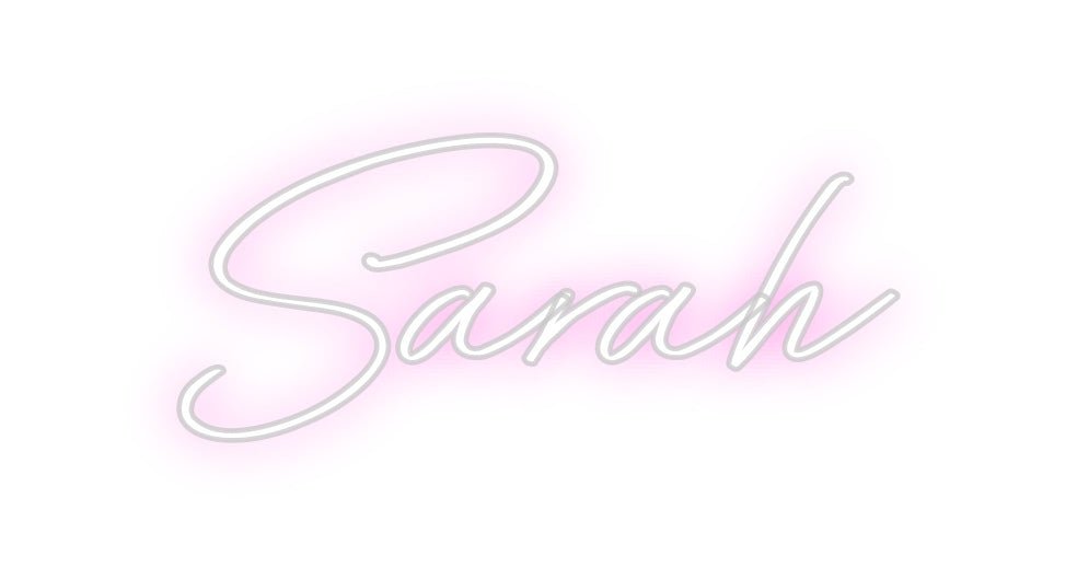 Custom Neon: Sarah - Neon Filter