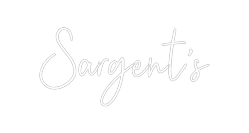 Custom Neon: Sargent’s - Neon Filter