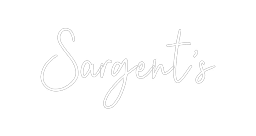 Custom Neon: Sargent’s - Neon Filter