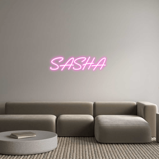 Custom Neon: SASHA - Neon Filter