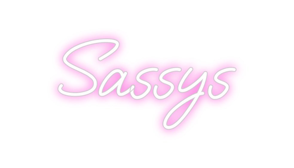 Custom Neon: Sassys - Neon Filter