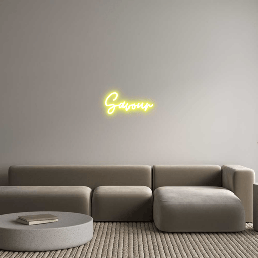 Custom Neon: Savour - Neon Filter