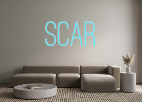 Custom Neon: Scar - Neon Filter