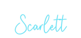 Custom Neon: Scarlett - Neon Filter