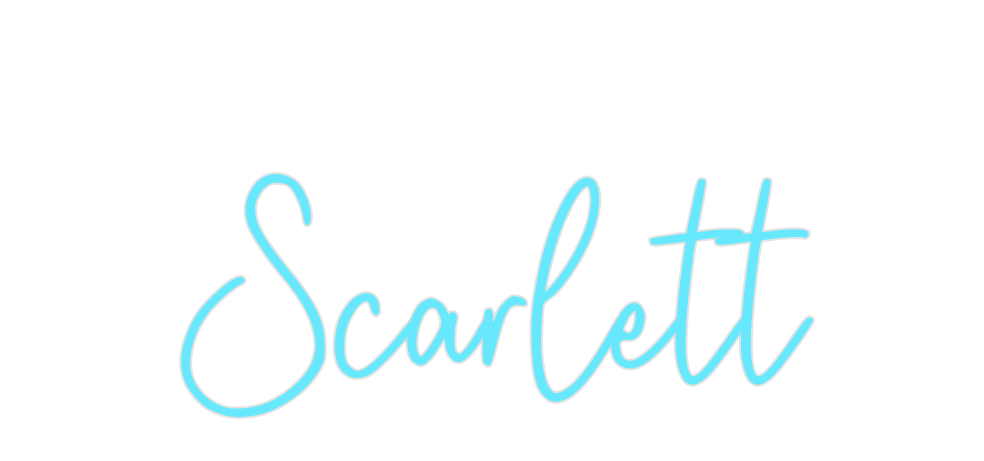 Custom Neon: Scarlett - Neon Filter