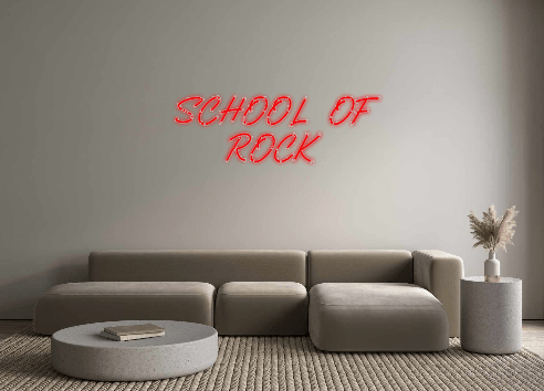 Custom Neon: SCHOOL OF ... - Neon Filter