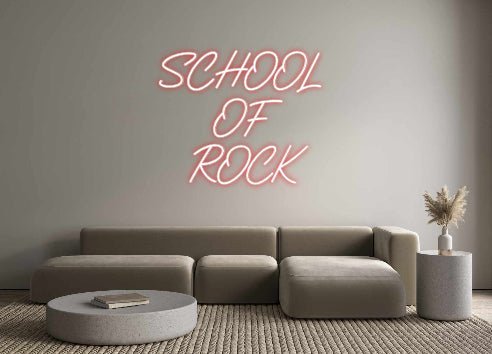 Custom Neon: SCHOOL OF ... - Neon Filter