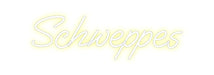 Custom Neon: Schweppes - Neon Filter