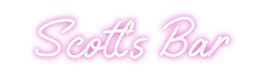 Custom Neon: Scott's Bar - Neon Filter