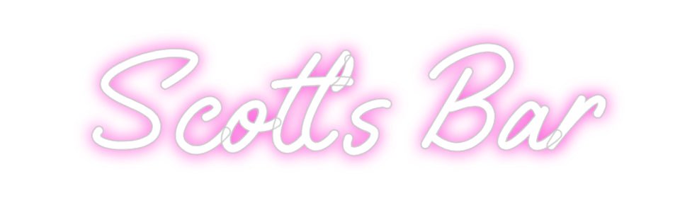 Custom Neon: Scott's Bar - Neon Filter