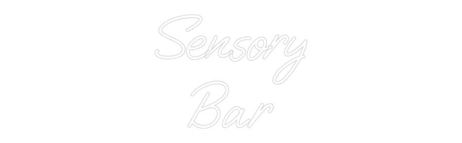 Custom Neon: Sensory Bar - Neon Filter