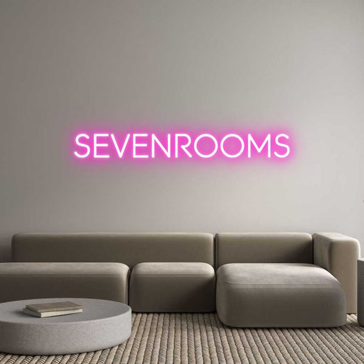 Custom Neon: Sevenrooms - Neon Filter