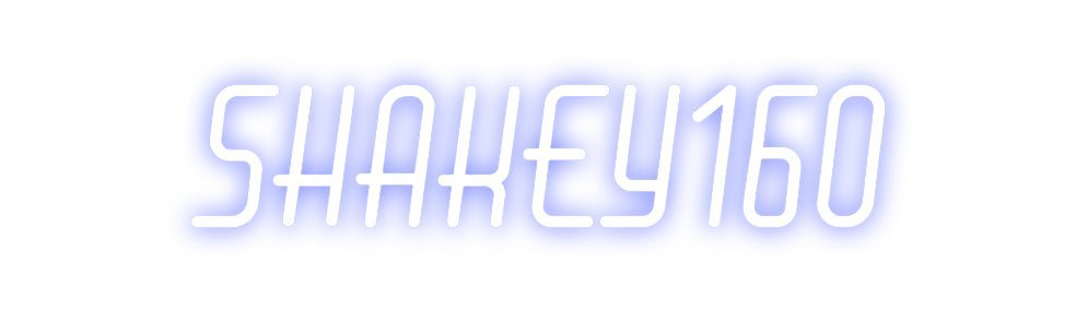 Custom Neon: SHAKEY160 - Neon Filter