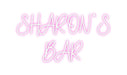 Custom Neon: SHARON`S BAR - Neon Filter