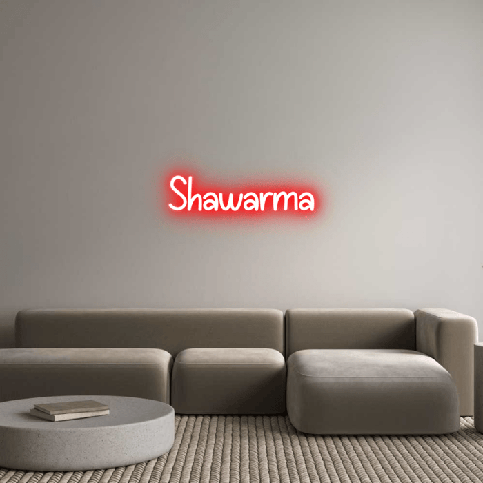 Custom Neon: Shawarma - Neon Filter