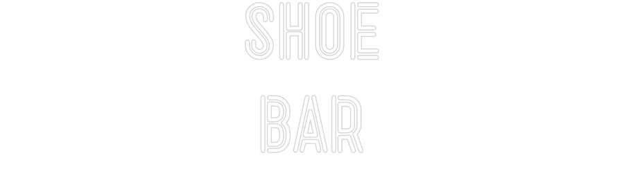 Custom Neon: Shoe Bar - Neon Filter