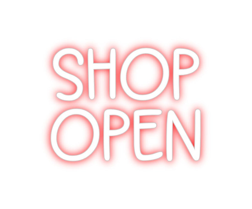 Custom Neon: Shop open - Neon Filter